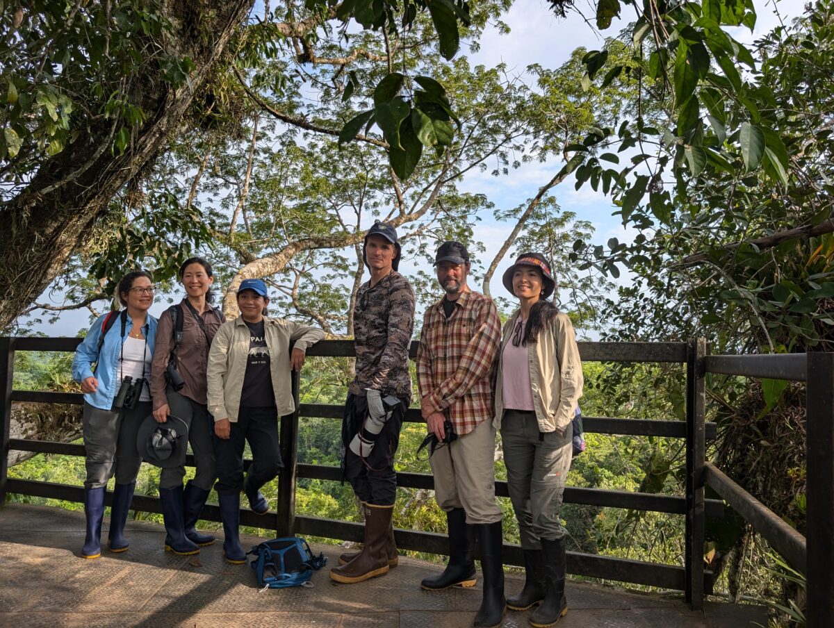 Mongabay staff in Ecuador in December 2024.