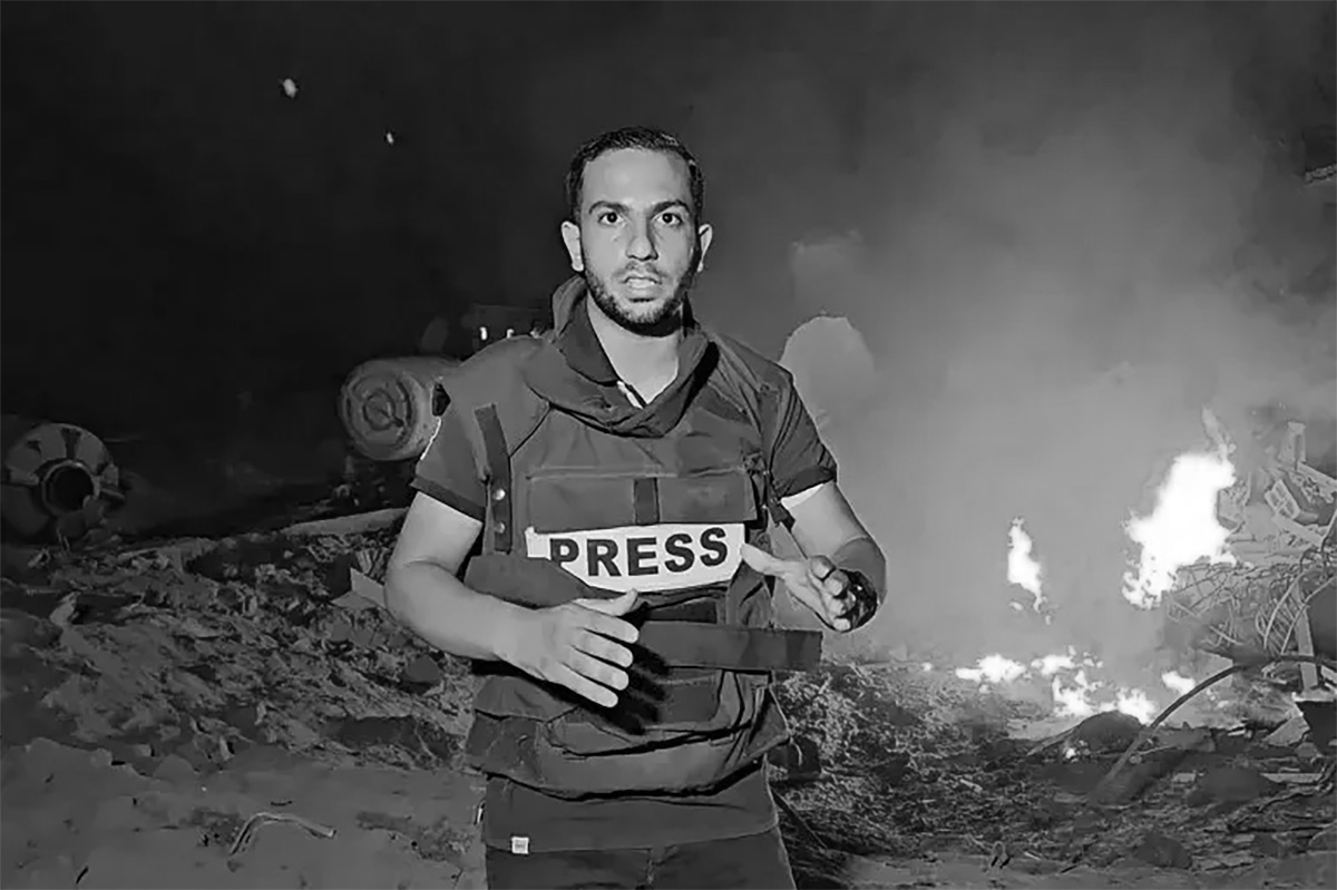 Anas al-Sharif. Photo via Al Jazeera.
