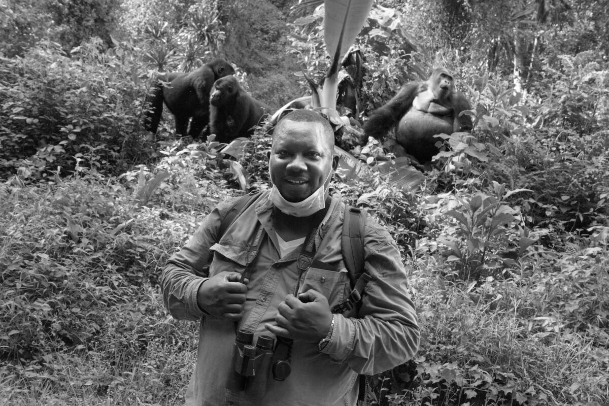 Augustin K. Basabose. Image by Allison Shelley for Wild Earth Allies