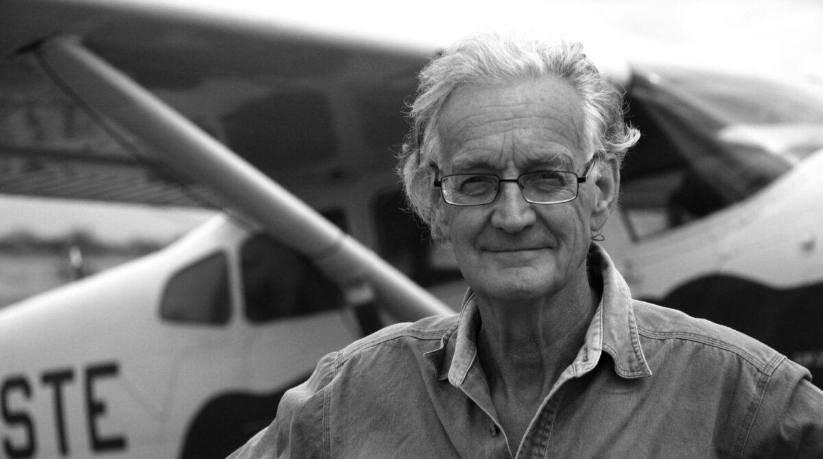 Iain Douglas-Hamilton. Image courtesy of the Indianapolis Prize.